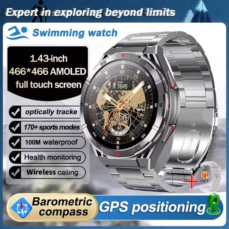 Smartwatch Watches Best Gift For Men - Leadoys X2B ساعة ذكية متينة للرجال