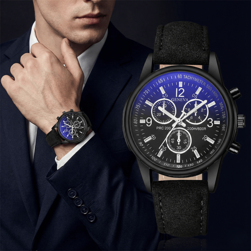 Smartwatch Watches Best Gift For Men - ساعات جنيف الرجالية الكرونوغراف، ساعات يد