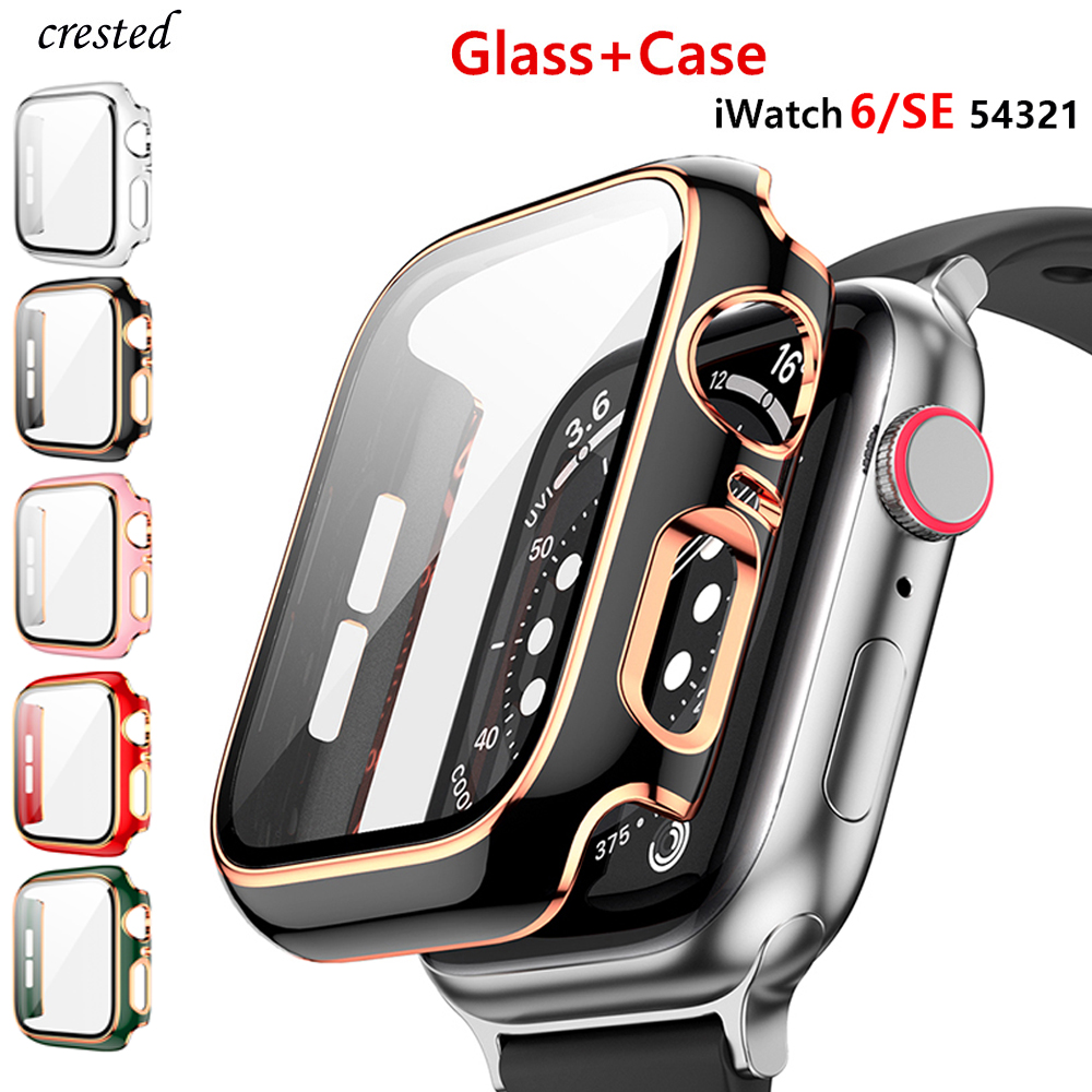 Iwatch Smartwatch Series 7 - زجاج وغطاء للساعة ، سوار كوريا