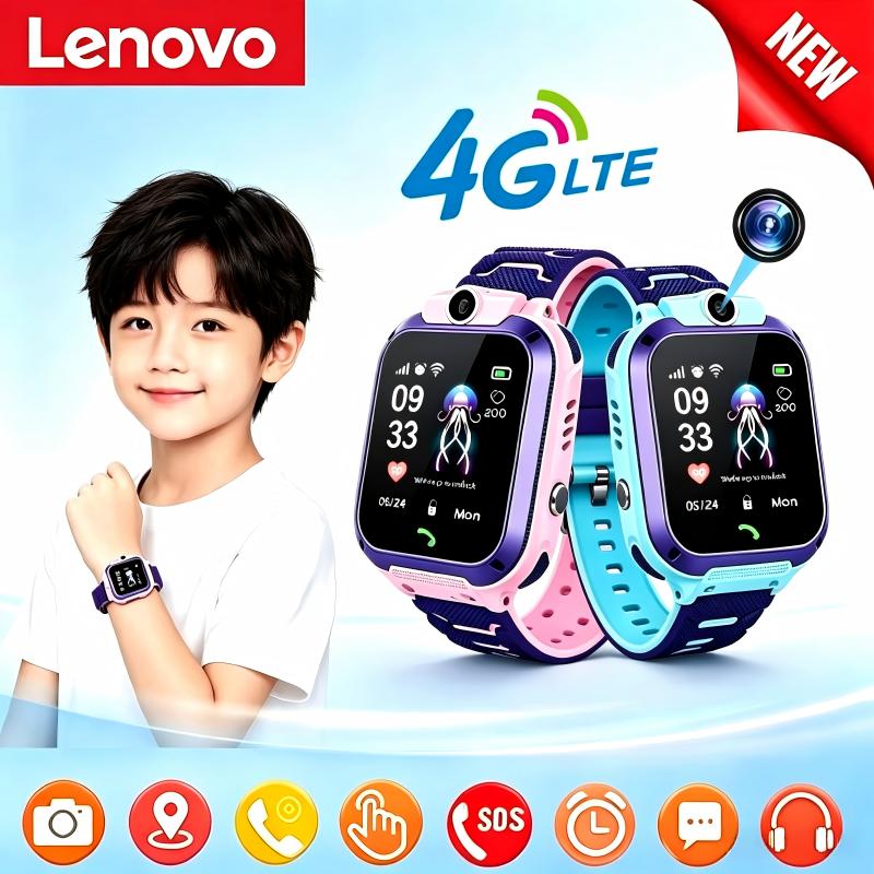 Smartwatch Watches For Kid Boy With Alarm - ساعة ذكية مقاومة للماء من لينوفو