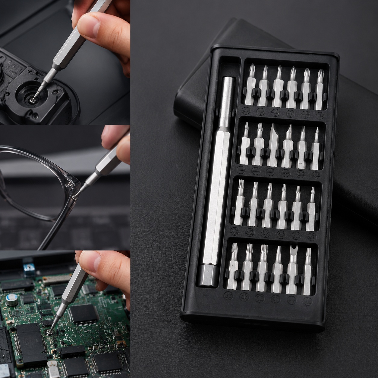 Watch Tool Repair Kit - طقم مفكات متعدد الوظائف 24 في