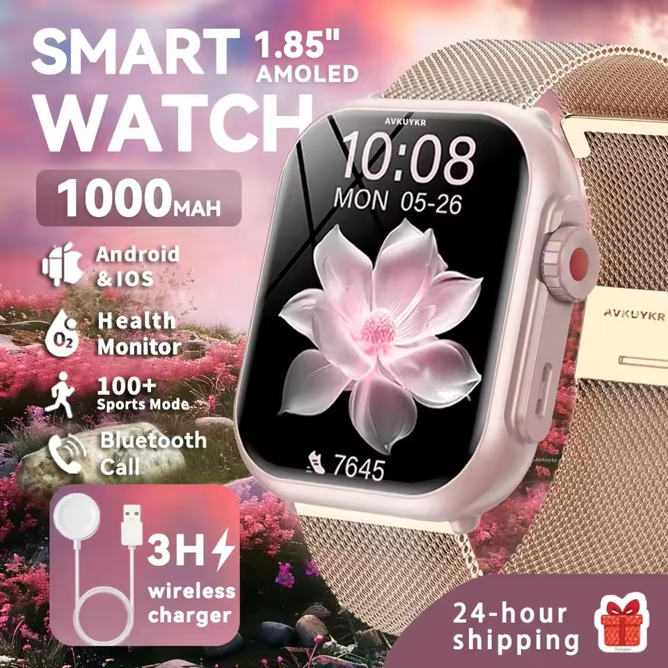 Smartwatch Ladies Watches Branded - ساعة ذكية نسائية أنيقة 2026 Ultra2