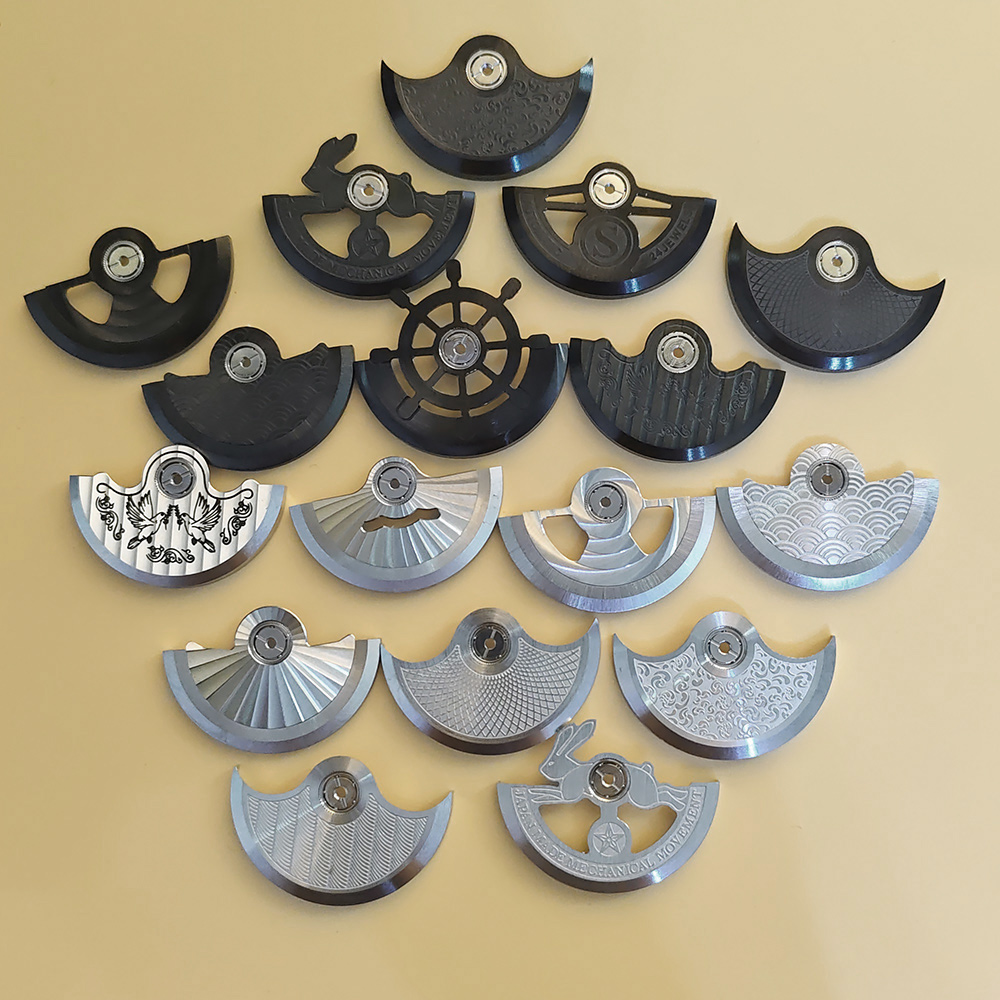 Watch Movement Rotor - دوار أوتوماتيكي مخصص NH35، قطعة دوار