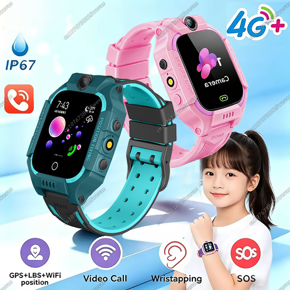 Smartwatch Watches For Kid Boy With Alarm - ساعة ذكية جديدة للأطفال بتقنية 5G