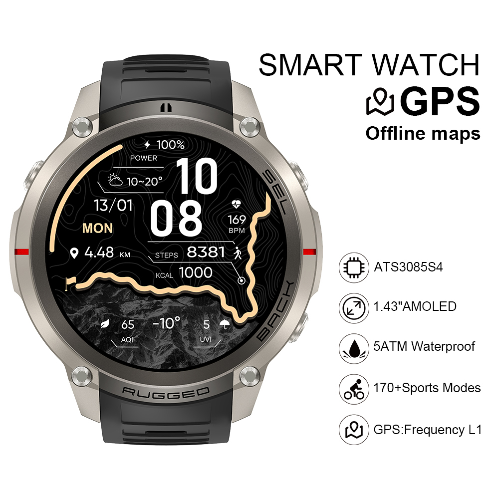 Watch Smartwatch - ساعة ذكية DM59 موديل 2026 مع