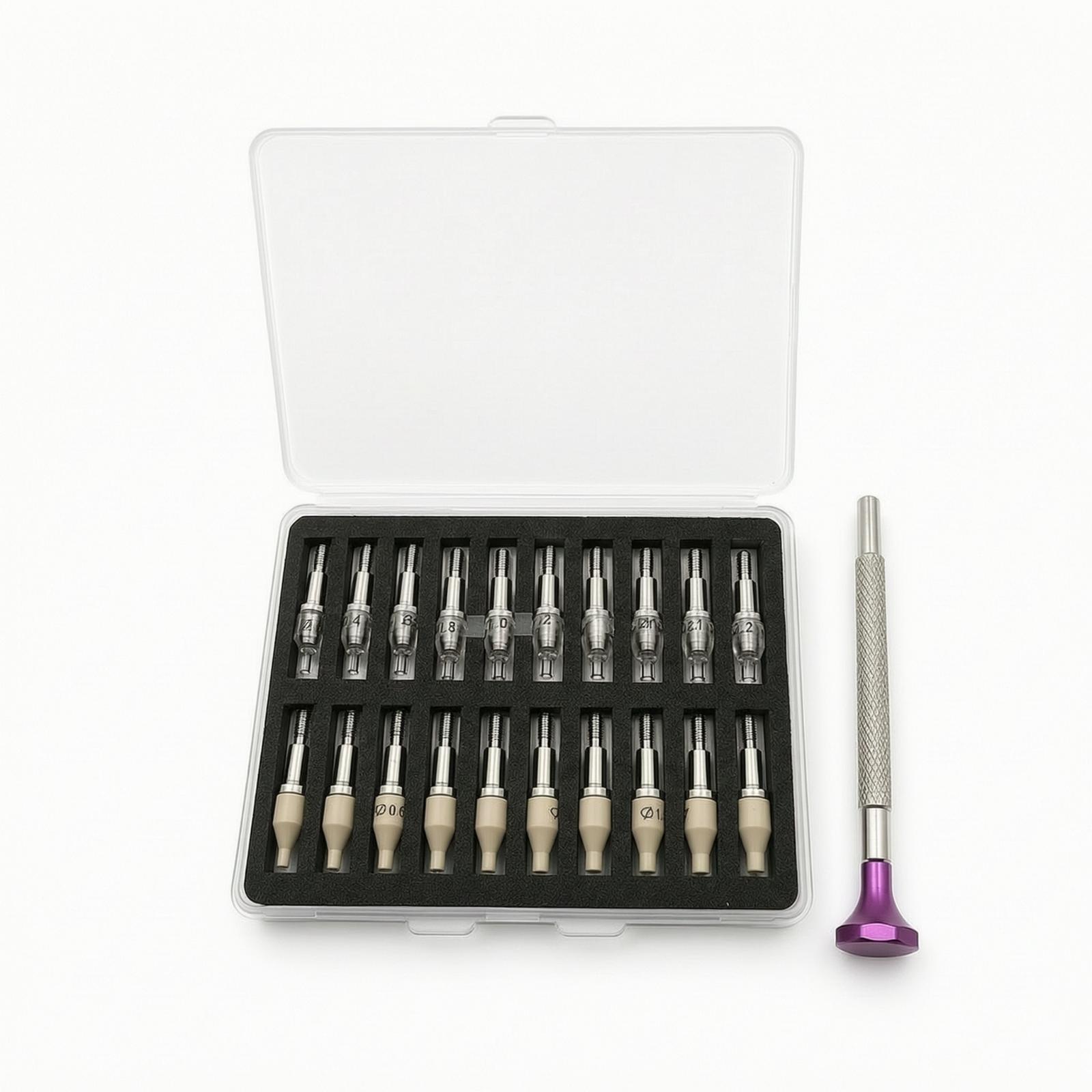 Watch Tool Repair Kit - مجموعة أدوات ضغط عقارب الساعة، تتكون
