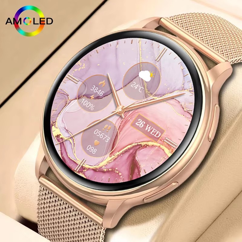 Timex Watches Smartwatch - ساعة ذكية دائرية كاملة موضة بلوتوث