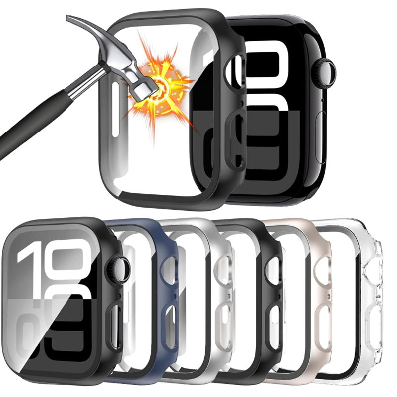 الزجاج المقسى + حافظة لساعة أب - مراجعة Iwatch Smartwatch Series 7 وسعره