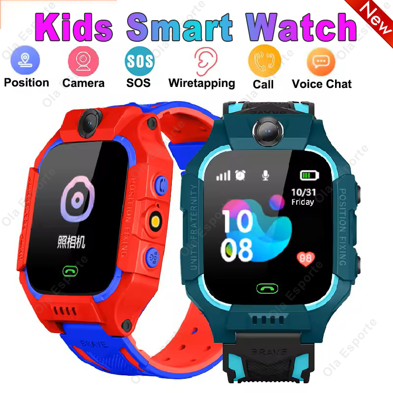 ساعة ذكية للأطفال 2G بطاقة Sim - مراجعة Smartwatch Watches For Kid Boy With Alarm وسعره