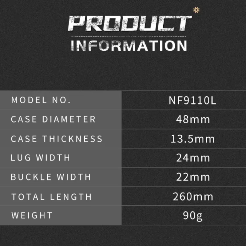 ساعة NAVIFORCE الرياضية العسكر - مراجعة Smartwatch Casual Watches For Men وسعره