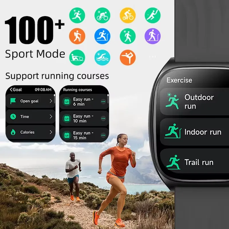 ساعة ذكية رجالية أنيقة 2025 بش - مراجعة Watch Smartwatch وسعره