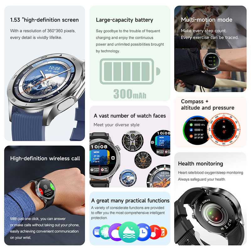 ساعة ذكية OPPO Watch X للرجال، - مراجعة Timex Watches Smartwatch وسعره