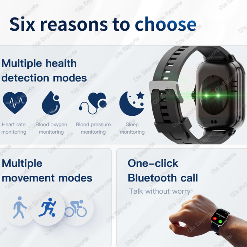 ساعة ذكية بشاشة عالية الدقة 1. - مراجعة Smartwatch Health Watches For Women وسعره