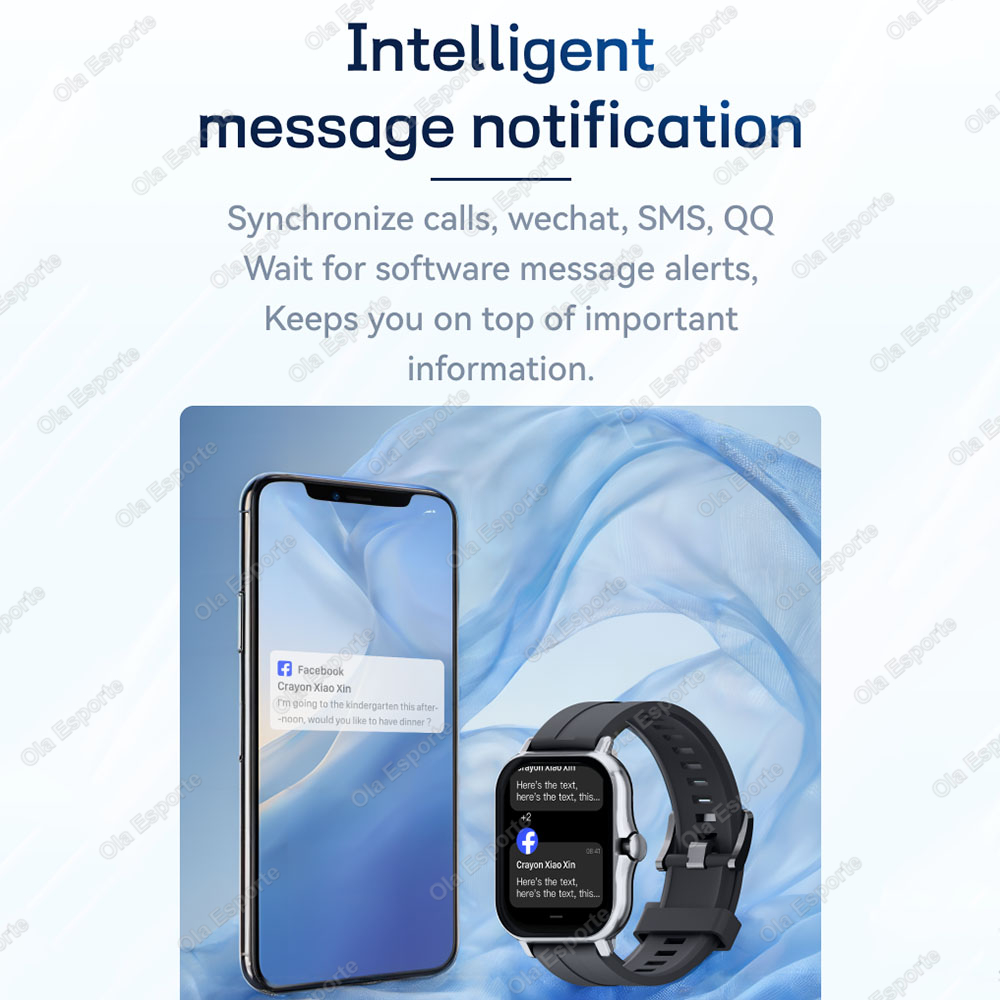 ساعة ذكية بشاشة عالية الدقة 1. - مراجعة Smartwatch Health Watches For Women وسعره