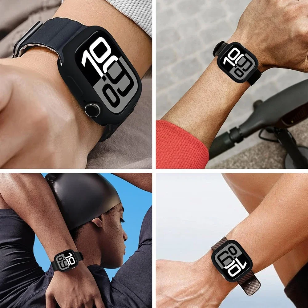غطاء ناعم لساعة أبل 46 مللي مت - مراجعة Iwatch Smartwatch Series 7 وسعره