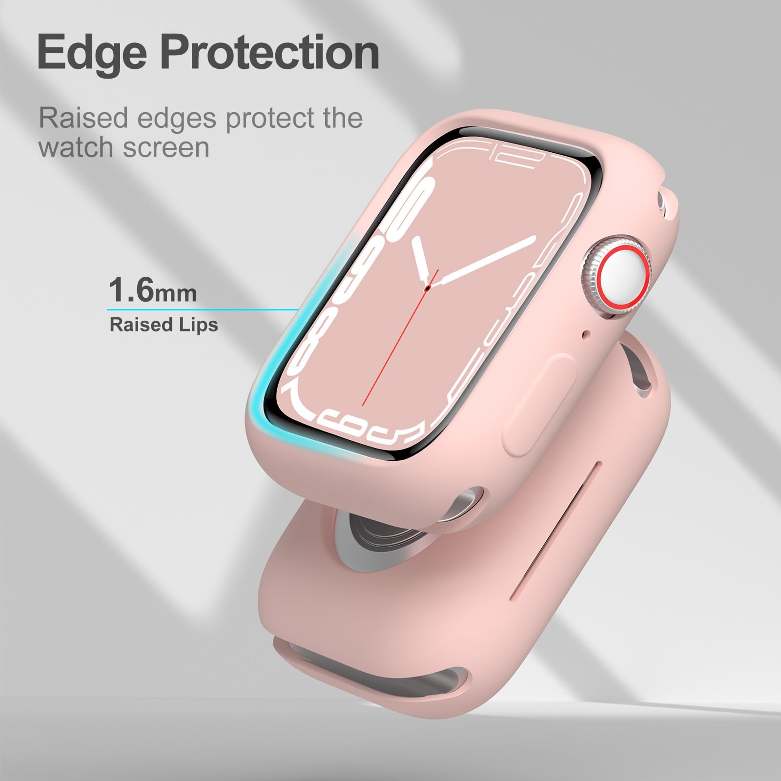 غطاء ناعم لساعة أبل 46 مللي مت - مراجعة Iwatch Smartwatch Series 7 وسعره