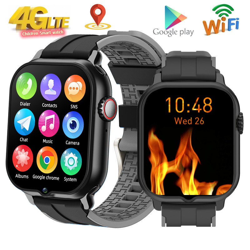 ساعة ذكية للأطفال ، أندرويد ،  - مراجعة Smartwatch Watches For Kid Boy With Alarm وسعره