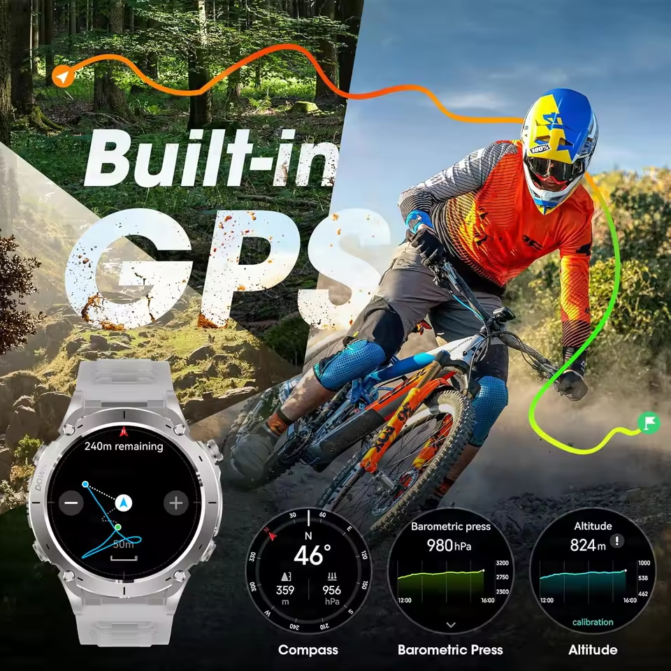 جديد في الهواء الطلق T-Rex 3 ا - مراجعة Heart Rate Gps Watch وسعره