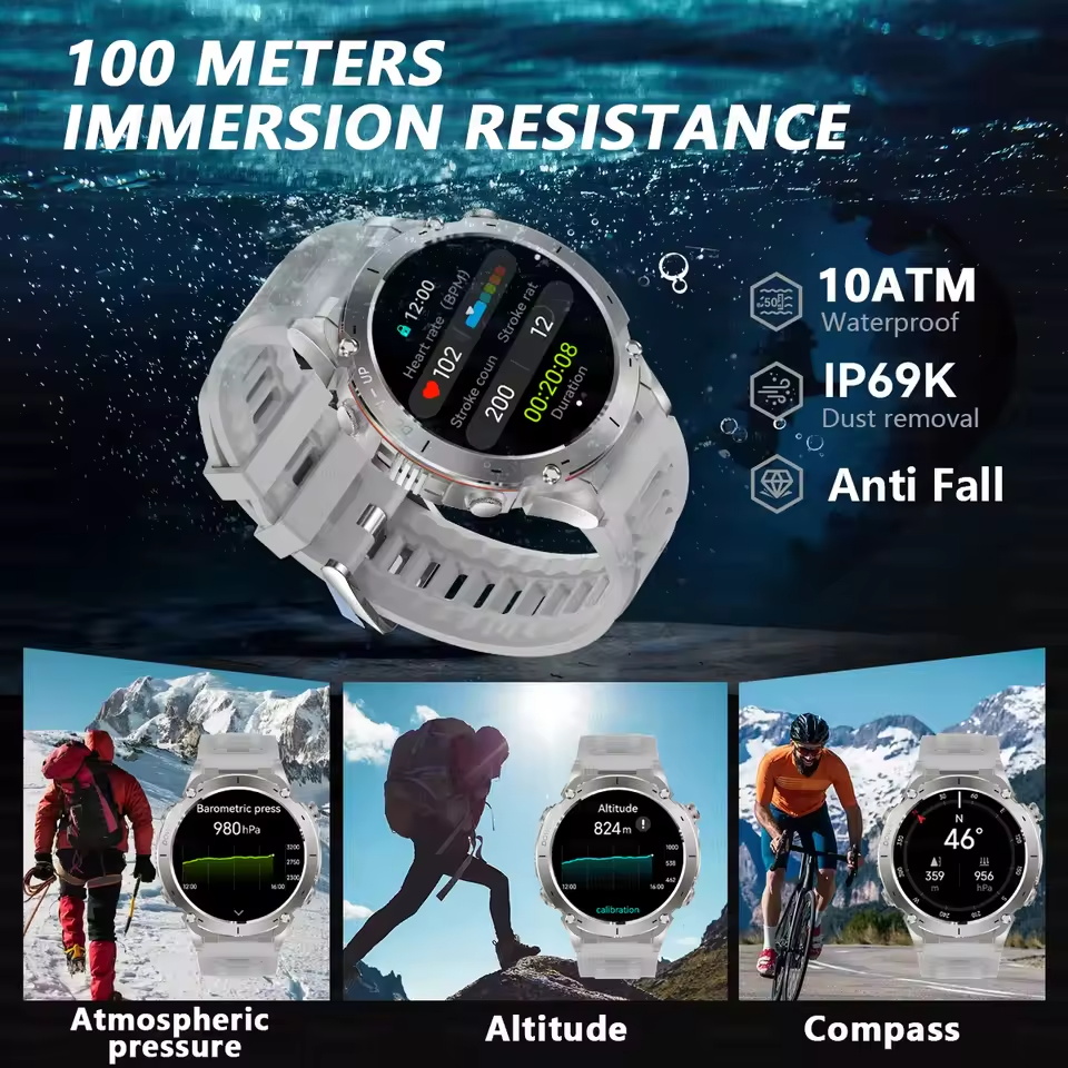 جديد في الهواء الطلق T-Rex 3 ا - مراجعة Heart Rate Gps Watch وسعره