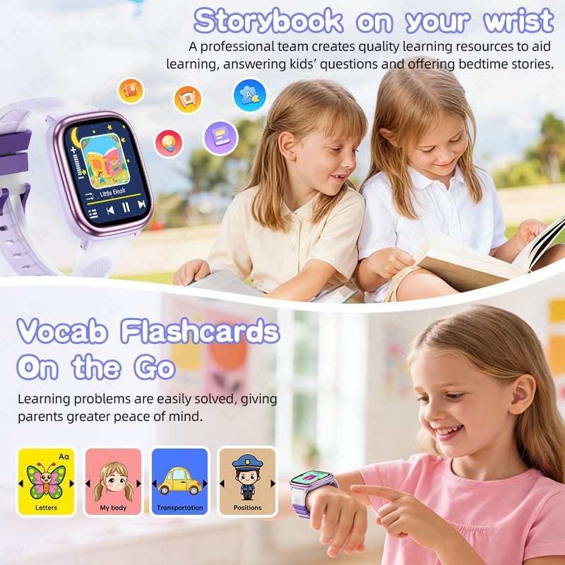 ساعة ذكية تعليمية جديدة للأطفا - مراجعة Smartwatch Watches For Kid Boy With Alarm وسعره