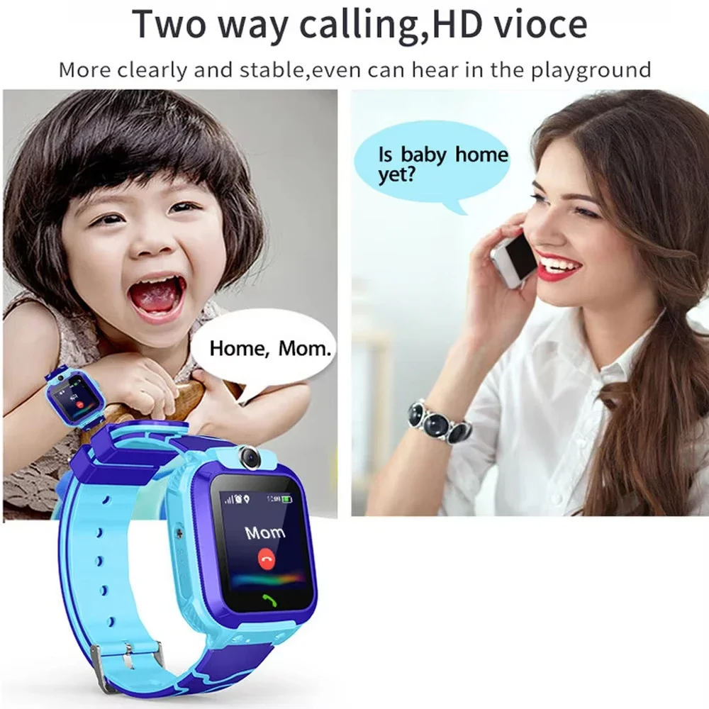XIAOMI Q12 الأطفال ساعة ذكية ا - مراجعة Smartwatch Watches Gift For Boys With Gps وسعره
