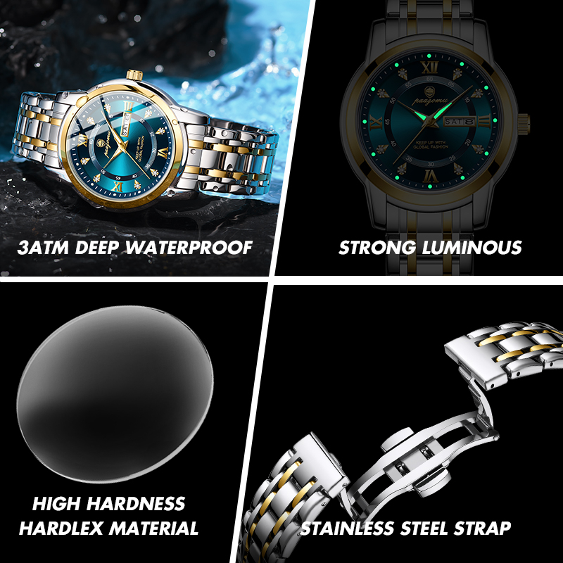 ساعة PAAZOMU للرجال والنساء، س - مراجعة Smartwatch Casual Watches For Men وسعره