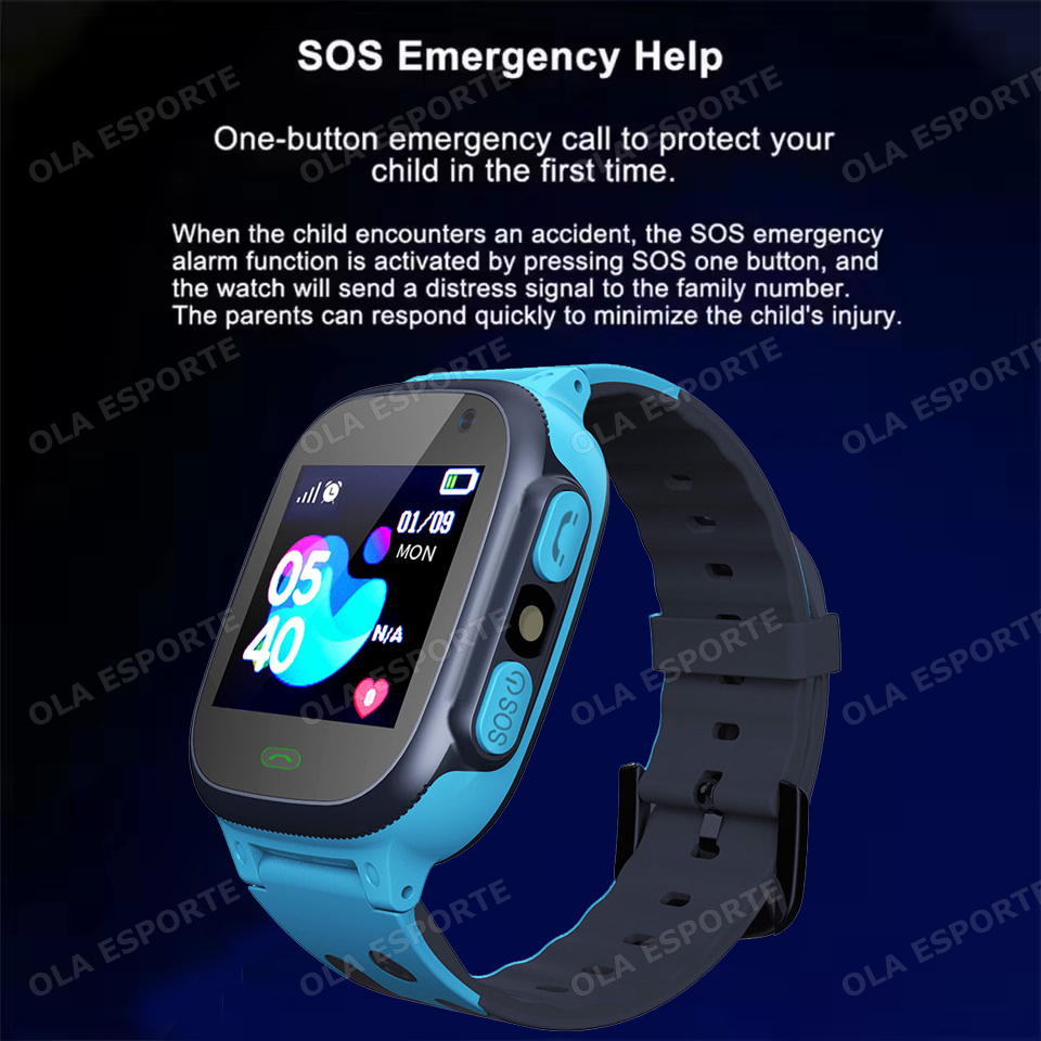 2025 جديد للأطفال ساعة ذكية ال - مراجعة Smartwatch Watches Gift For Boys With Gps وسعره