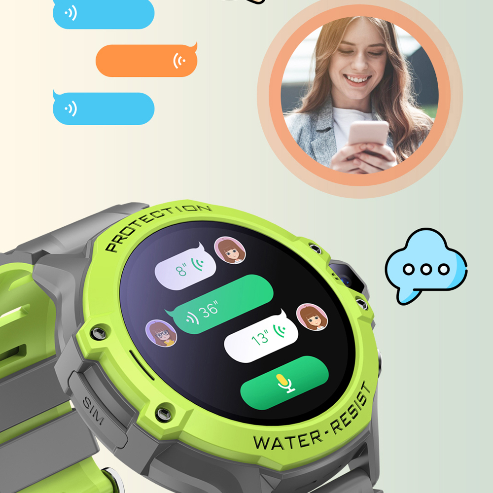 ساعة فالدوس VK55 للأطفال مع خا - مراجعة Smartwatch Watches Gift For Boys With Gps وسعره