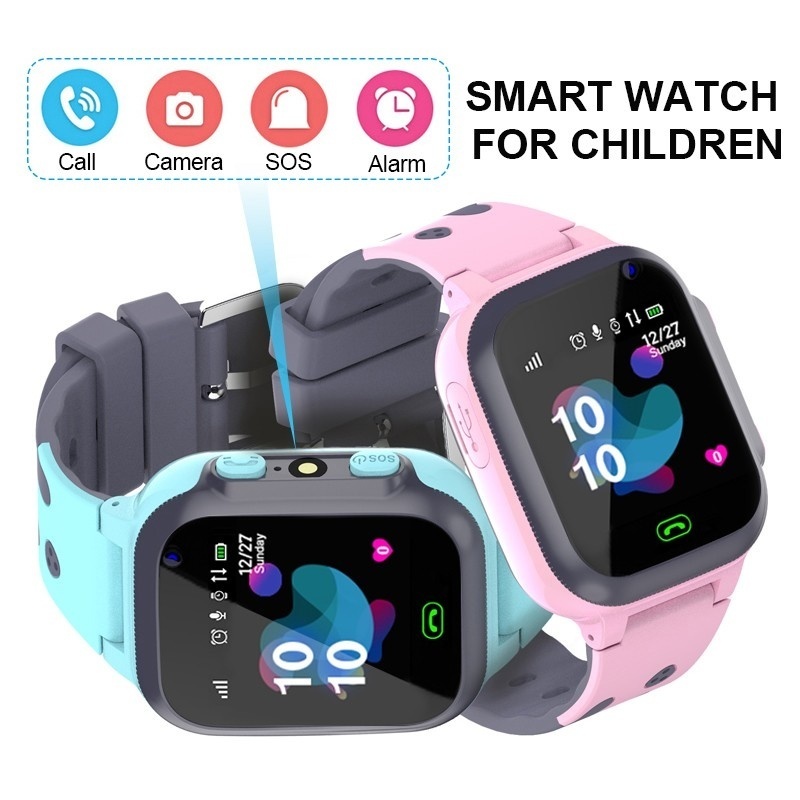 ساعة ذكية للأطفال مقاومة للماء - مراجعة Smartwatch Watches For Kid Boy With Alarm وسعره