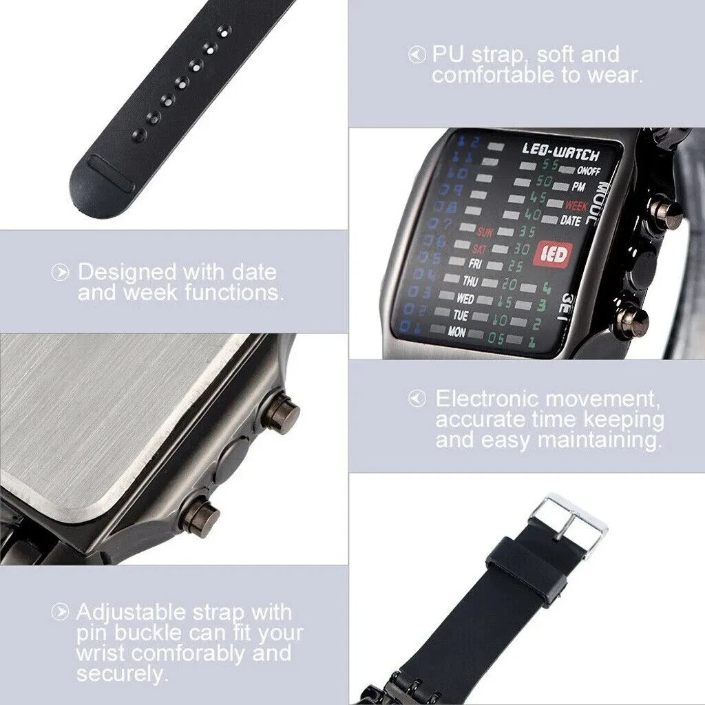 ساعة إلكترونية مقاومة للماء لل - مراجعة Timex Watches Smartwatch وسعره
