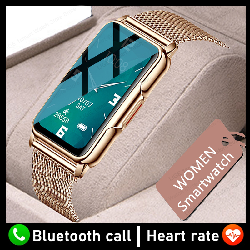 LIGE-ساعة ذكية مقاومة للماء لل - مراجعة Smartwatch Ladies Watches Branded وسعره