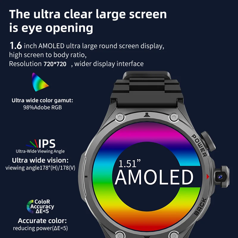 H12 Smartwatch 4G LTE ساعة ذكي - مراجعة Heart Rate Gps Watch وسعره