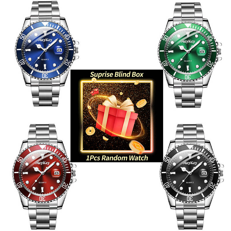 1 قطعة مفاجأة سر ساعة صندوق أع - مراجعة Analog Quartz Watch وسعره