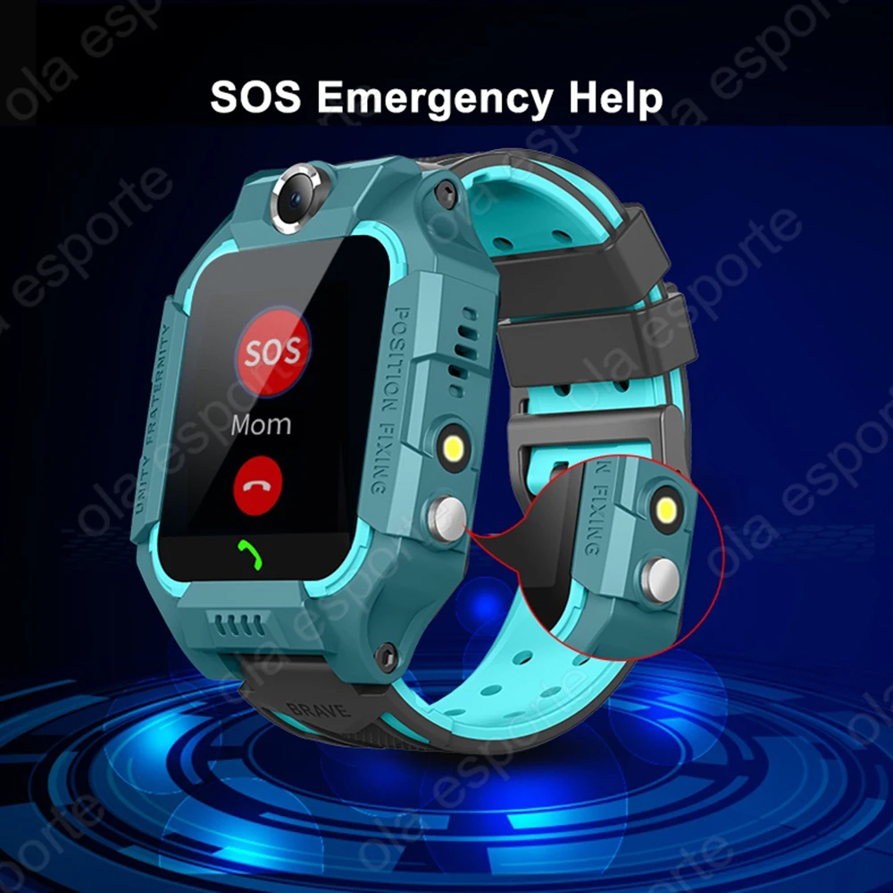 ساعة ذكية للأطفال مع بطاقة SIM - مراجعة Smartwatch Watches Gift For Boys With Gps وسعره