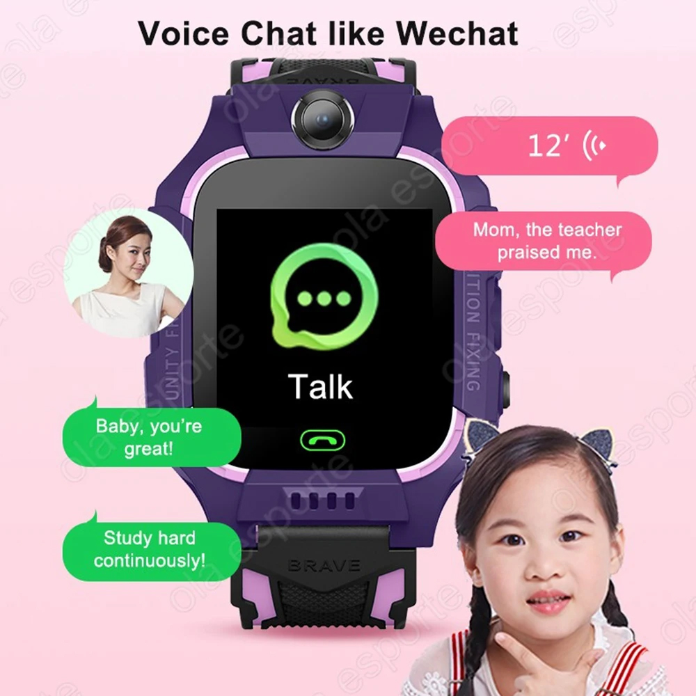 ساعة ذكية للأطفال مع بطاقة SIM - مراجعة Smartwatch Watches Gift For Boys With Gps وسعره