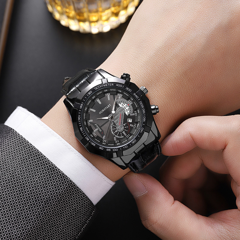 ساعات كوارتز رجالية مع تقويم،  - مراجعة Smartwatch Casual Watches For Men وسعره