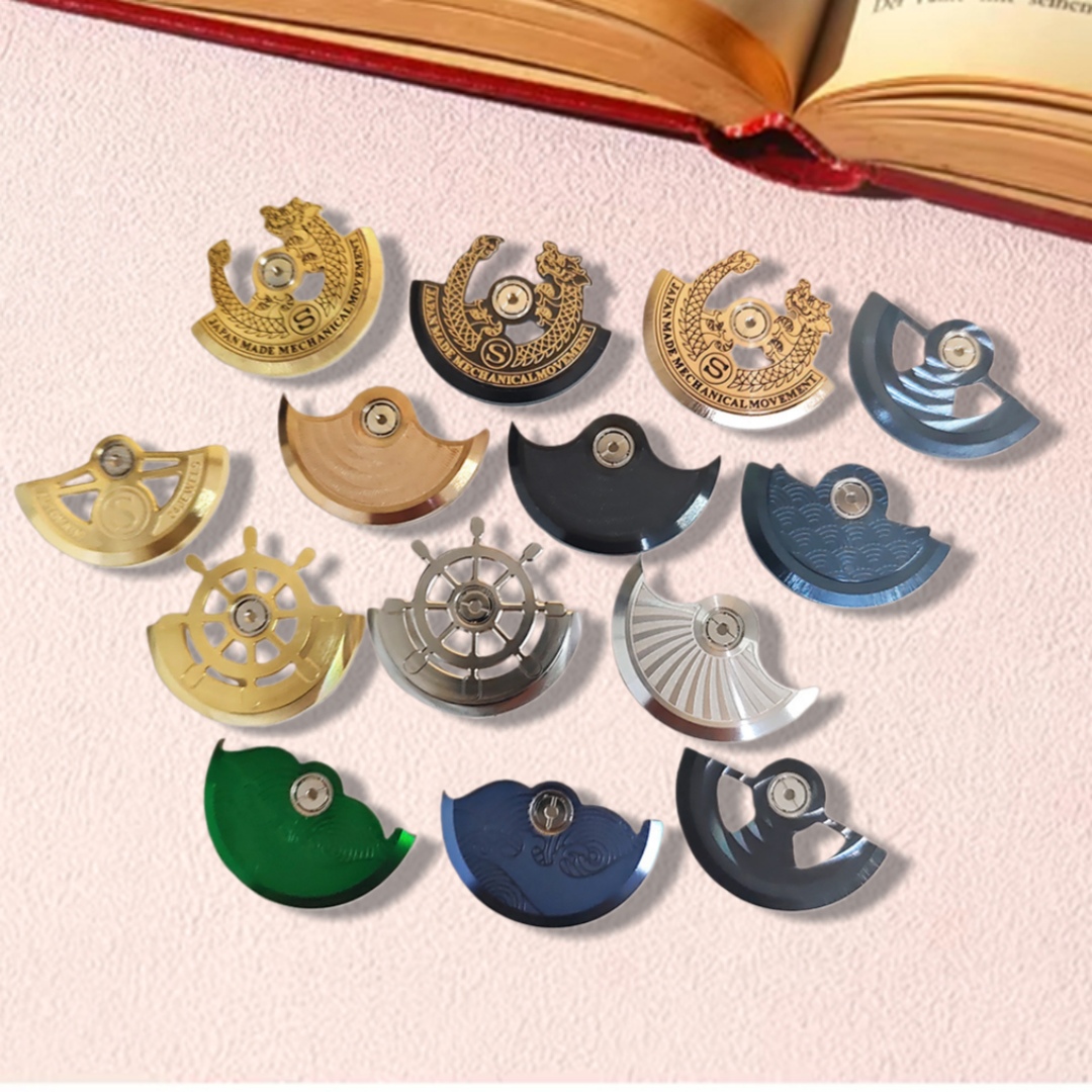 قطع غيار تعديل الساعة الأوتوما - مراجعة Watch Movement Rotor وسعره