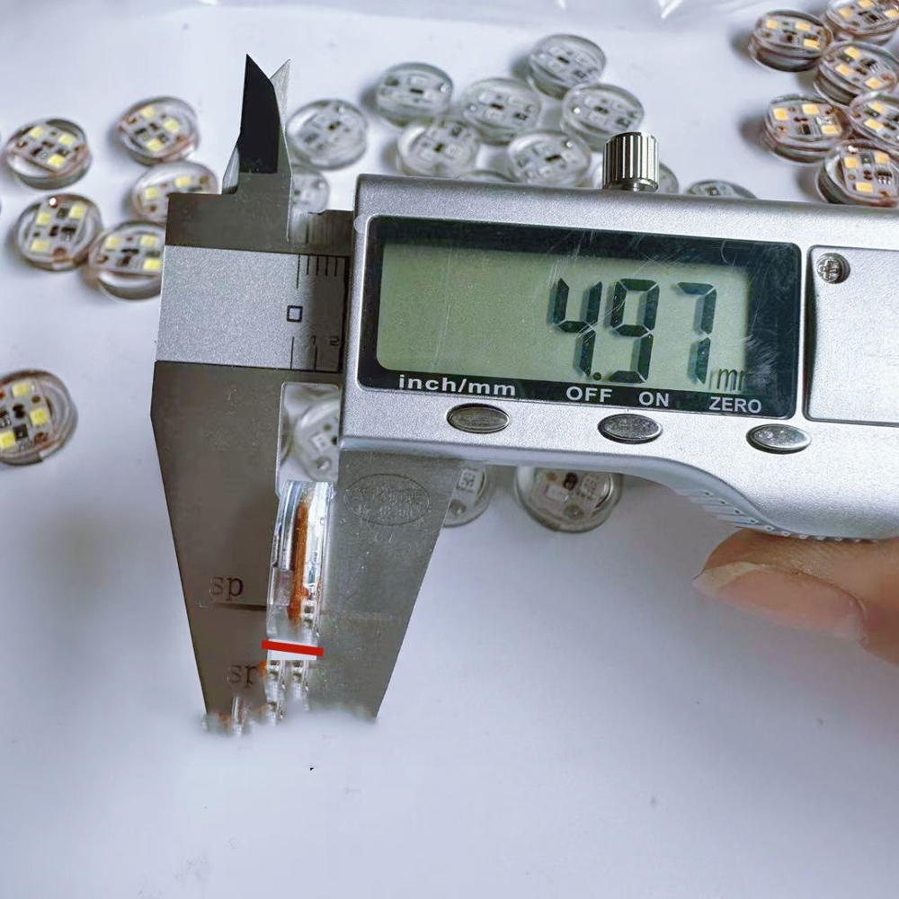 25 قطعة/مجموعة أضواء LED للأحذ - مراجعة Tritium Gas Tube وسعره