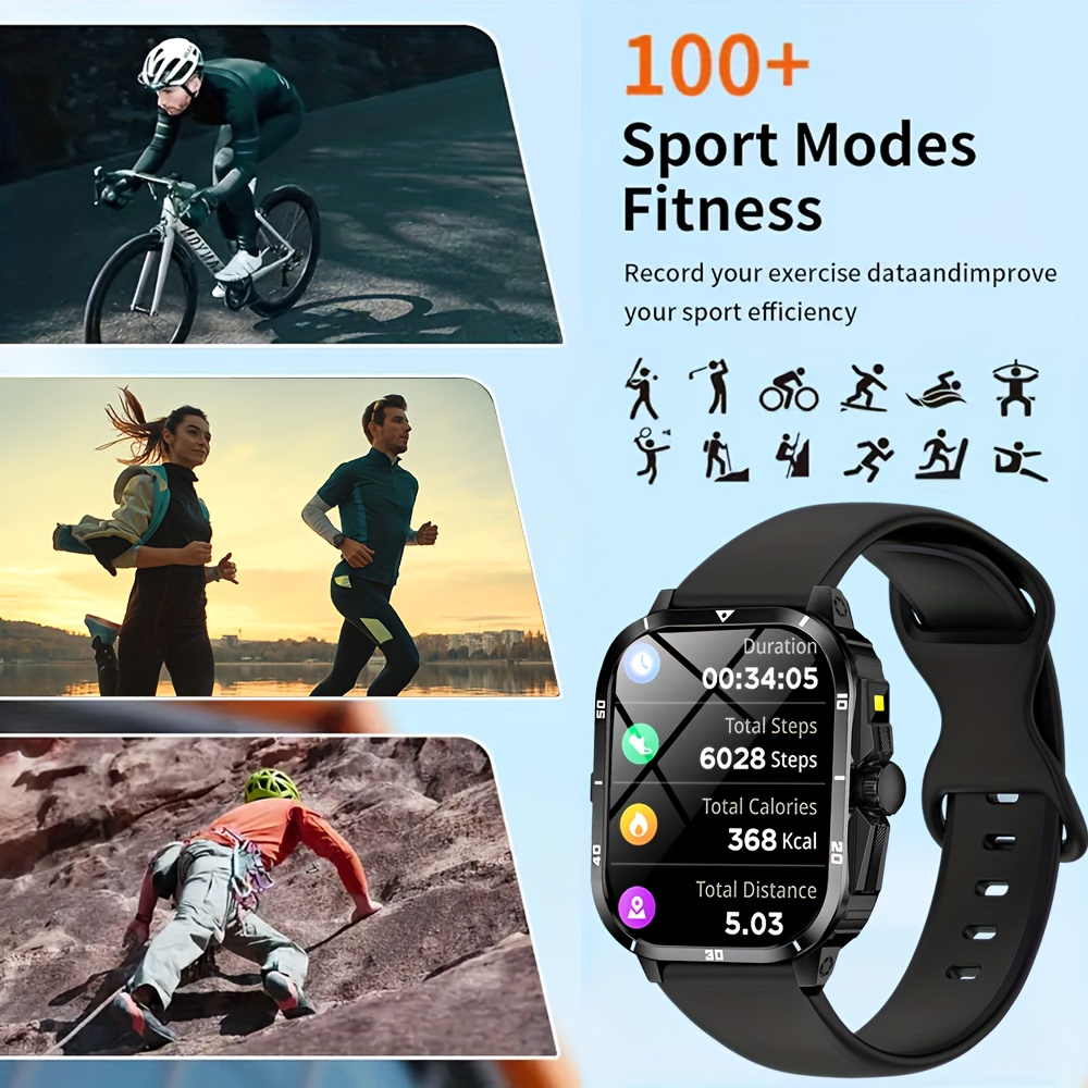 ساعة ذكية جديدة للرجال والنساء - مراجعة Smartwatch Watches That Connect To Iphone وسعره