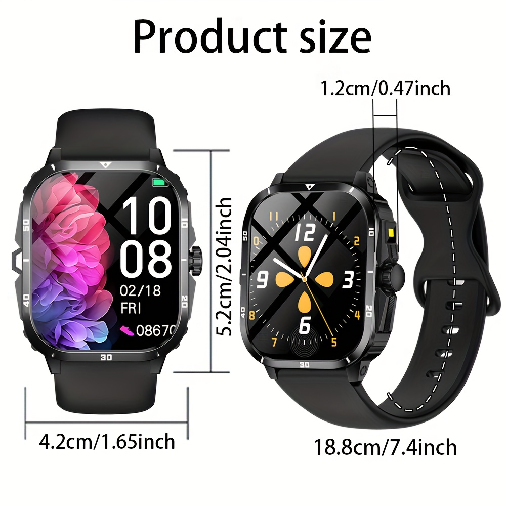 ساعة ذكية جديدة للرجال والنساء - مراجعة Smartwatch Watches That Connect To Iphone وسعره