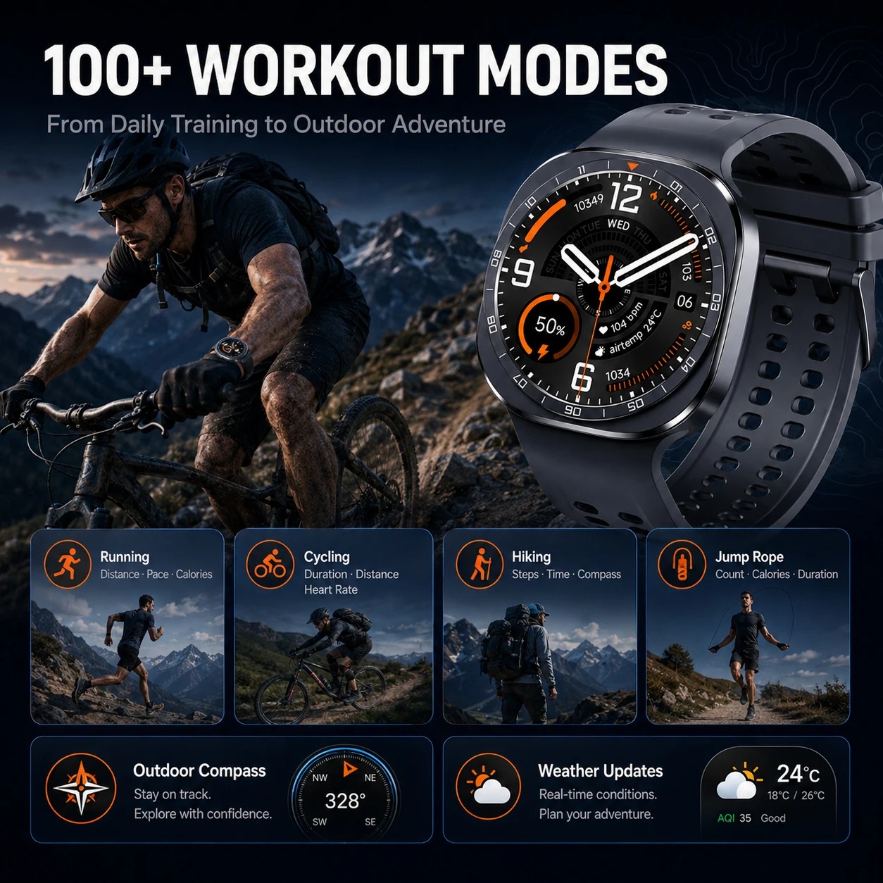 ساعة ذكية جديدة 2026 Ultra 2 ل - مراجعة Heart Rate Gps Watch وسعره