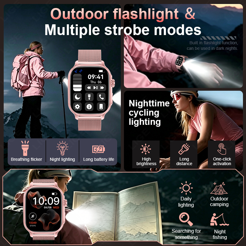 ساعة ذكية جديدة لعام 2026 ببطا - مراجعة Smartwatch Health Watches For Women وسعره