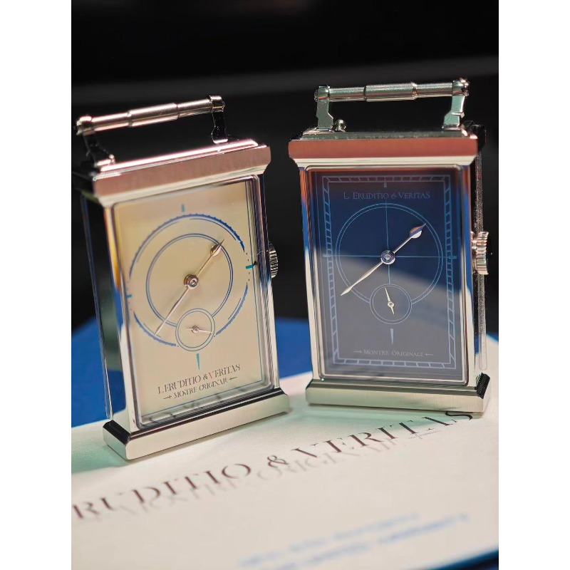 ساعة مربعة صغيرة مخصصة بحركة ك - مراجعة Analog Quartz Watch وسعره