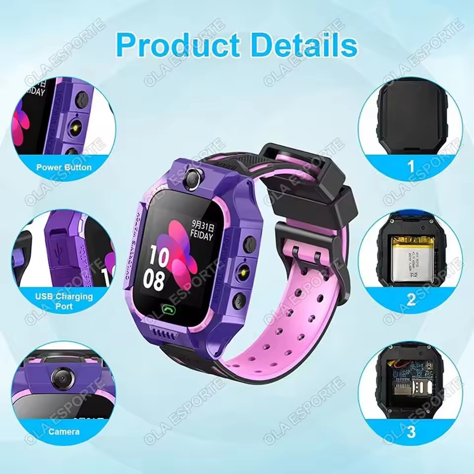 ساعة ذكية جديدة للأطفال 2027 ت - مراجعة Smartwatch Watches For Kid Boy With Alarm وسعره