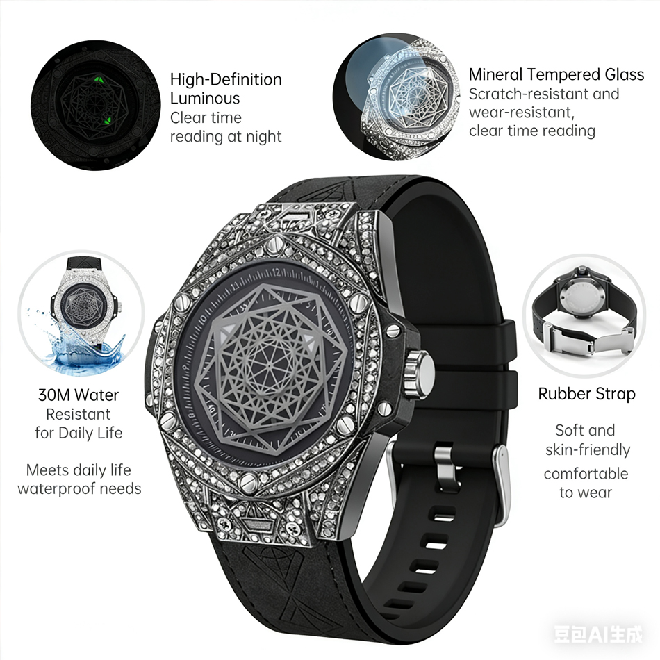 أعلى العلامة التجارية ساعة كوا - مراجعة Skeleton Mechanical Watch وسعره