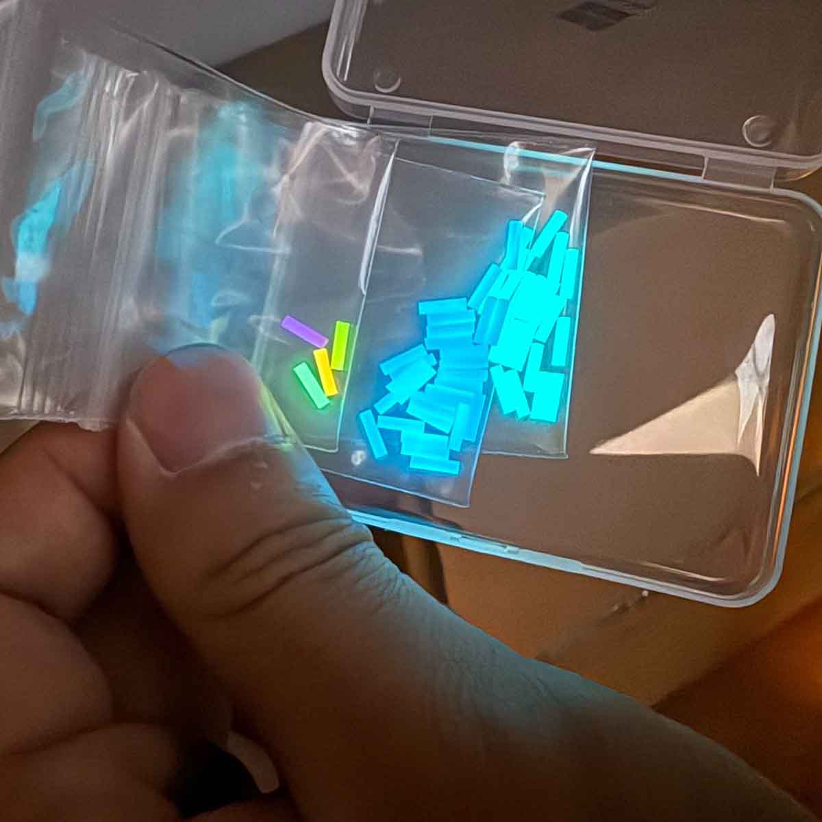 عالية السطوع الراتنج مضيئة قضي - مراجعة Tritium Gas Tube وسعره