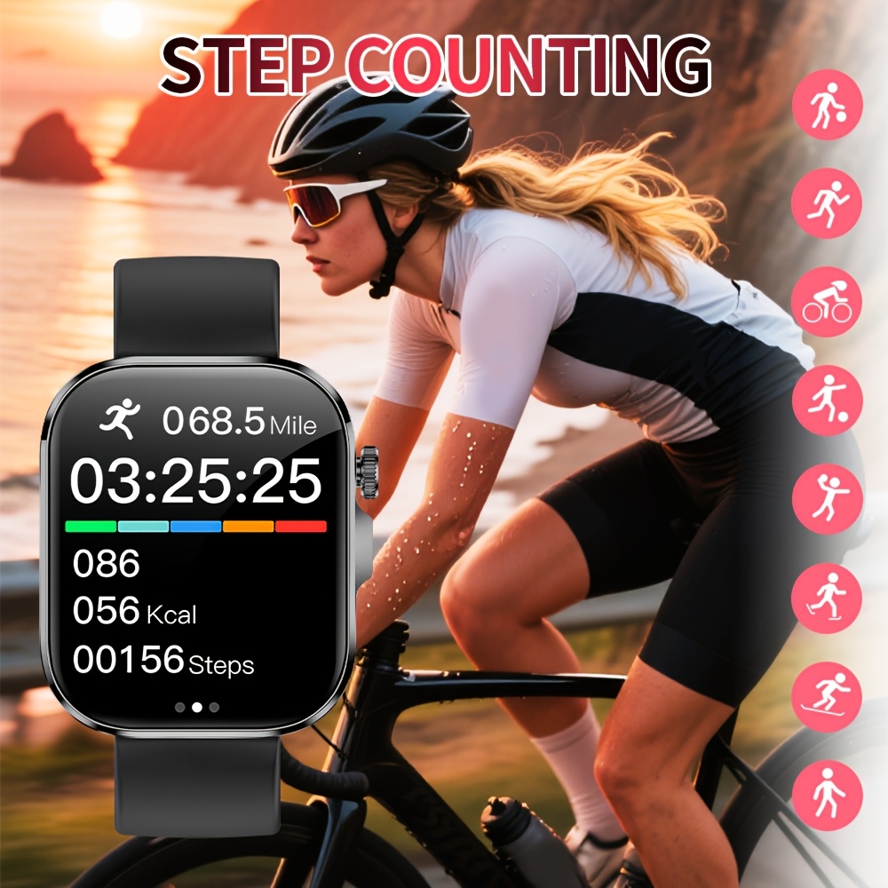 ساعة ذكية جديدة 2026، للجنسين  - مراجعة Smartwatch Watches That Connect To Iphone وسعره