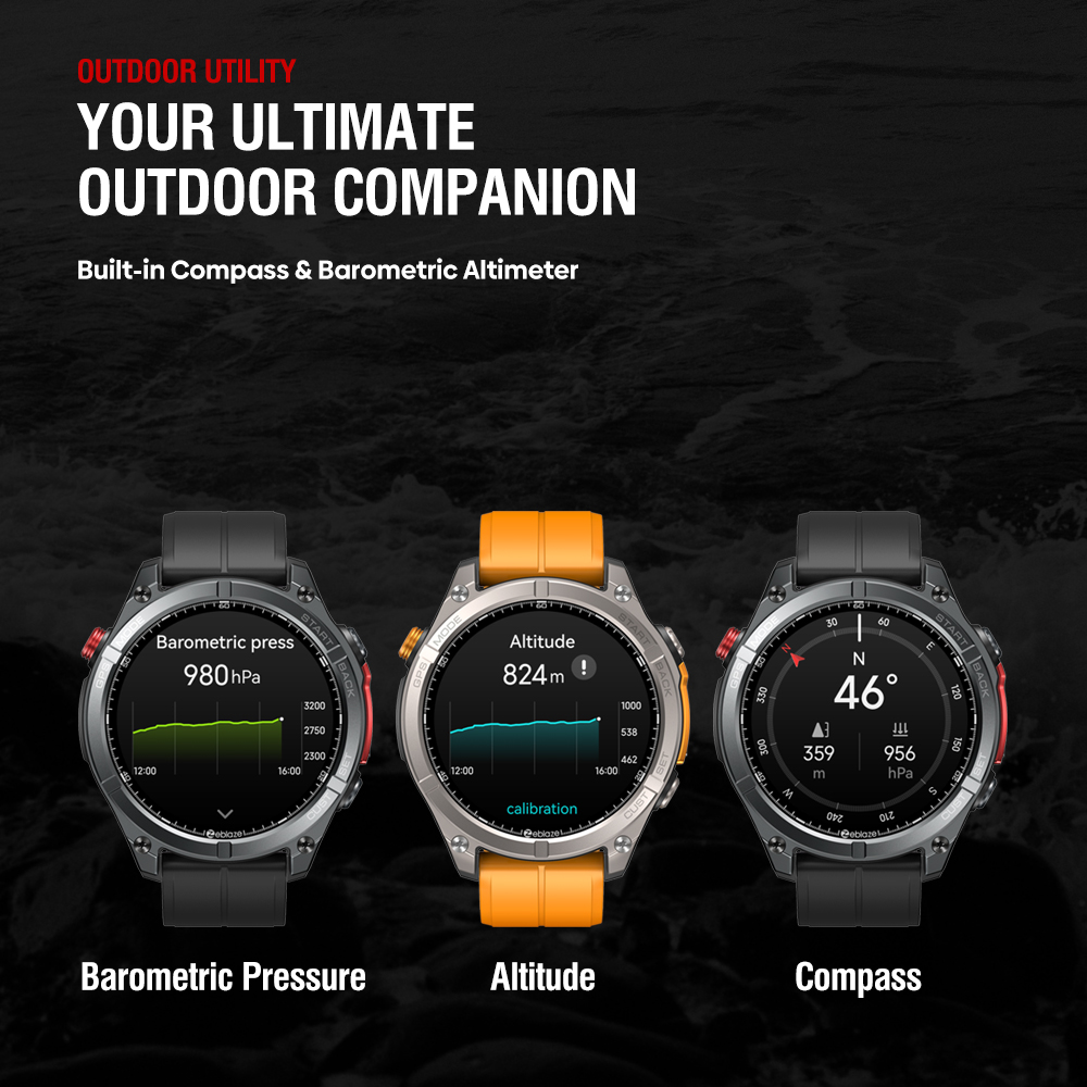 جديد Zeblaze Stratos 4 GPS ساع - مراجعة Heart Rate Gps Watch وسعره