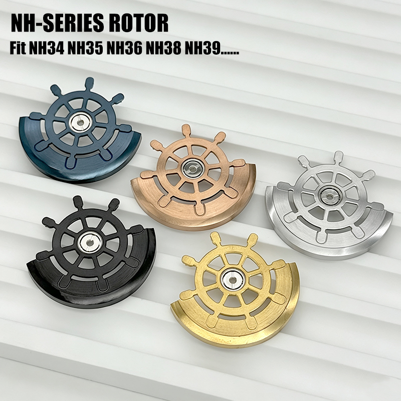 حركات ساعات NH35 NH36 ذات المط - مراجعة Watch Movement Rotor وسعره