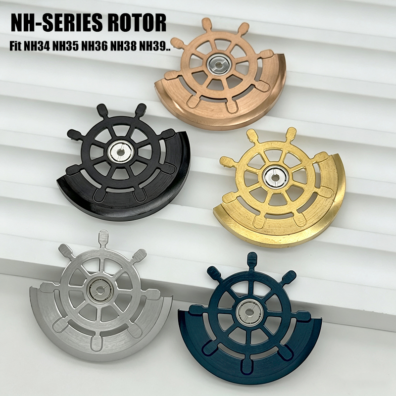 حركات ساعات NH35 NH36 ذات المط - مراجعة Watch Movement Rotor وسعره